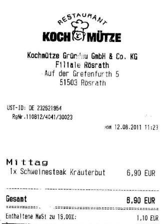 tmas Hffner Kochmtze Restaurant